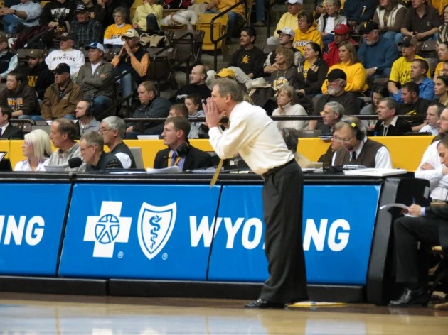 Wyoming Cowboys basketball Head Coach Larry Shyatt