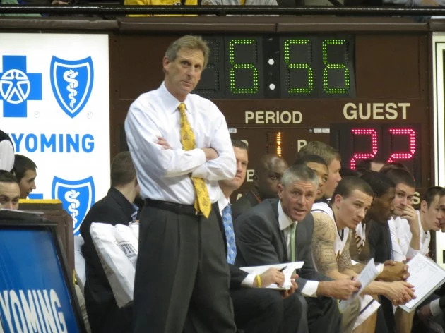 Wyoming Cowboy Basketball Head Coach Larry Shyatt