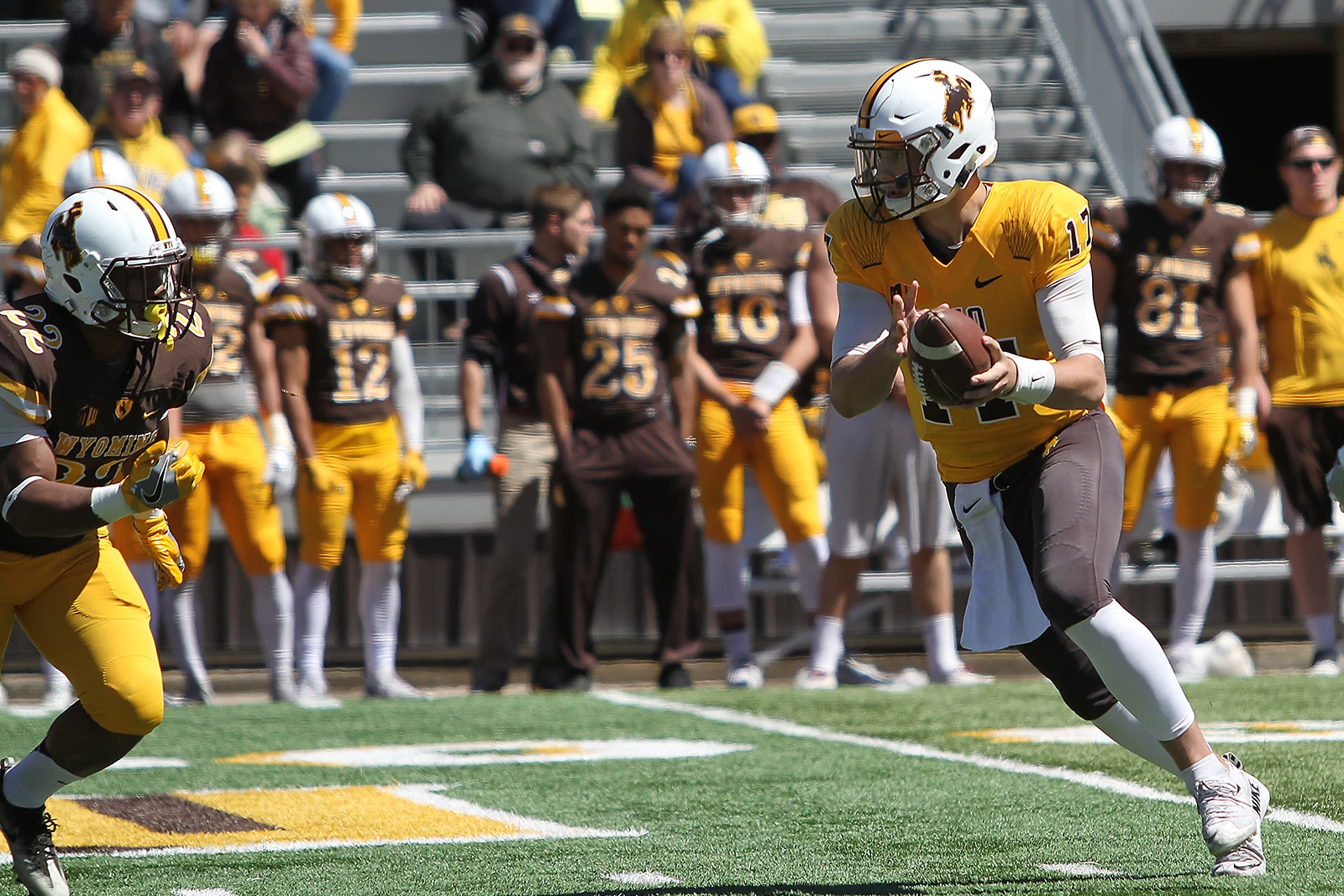 Wyoming Cowboys Scrimmage Spring