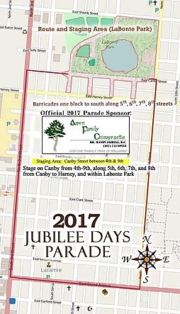 LJD, Parade Route, 2017